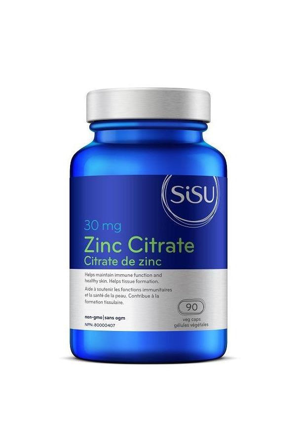 SiSU Zinc Citrate 30 mg 90s