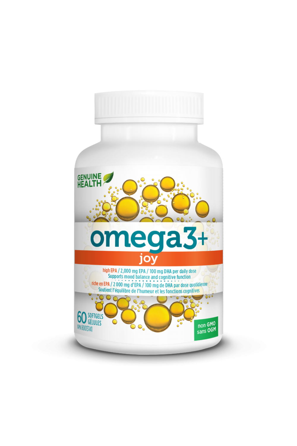 Genuine Health Omega3+ Joy 60s
