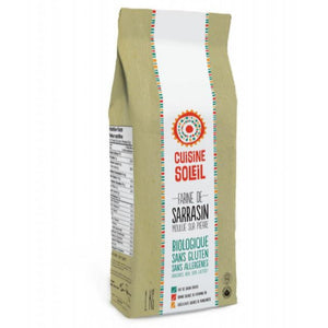 cuisine soleil organic buckwheat flour 1kg- old packaging