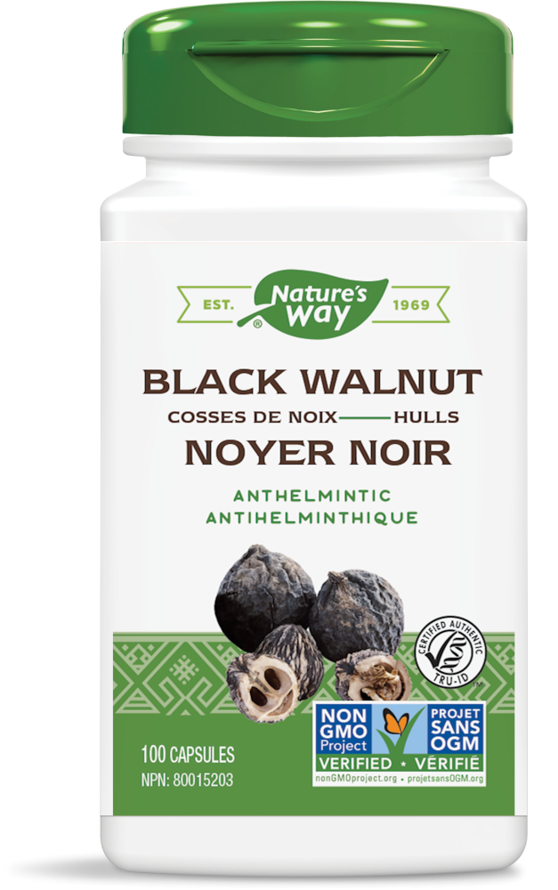Nature's Way Black Walnut Hulls 100s