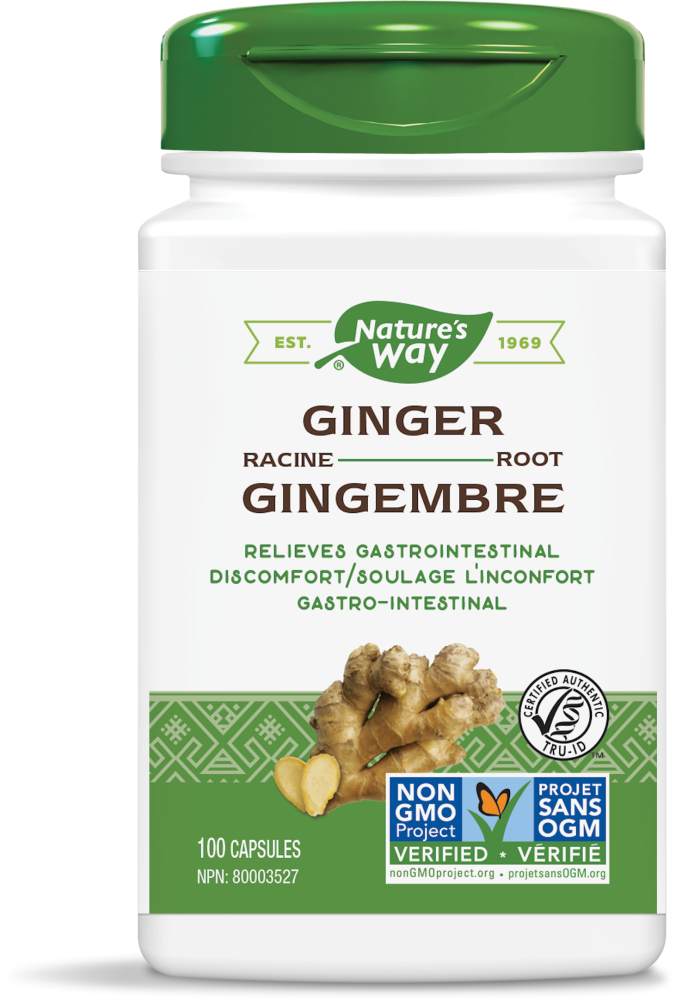 Nature's Way Ginger Root 100s