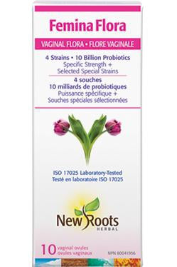 New Roots Femina Flora 10 Billion CFU 10s