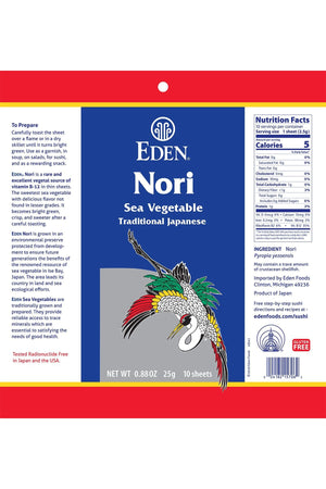 Eden Nori 10 sheets