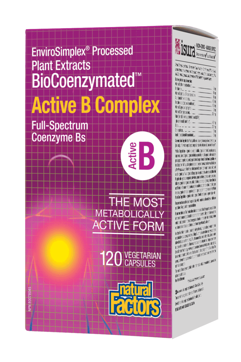 Natural Factors BioCoenzymated Active B Complex 120s