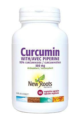 New Roots Curcumin Plus Piperine 90s