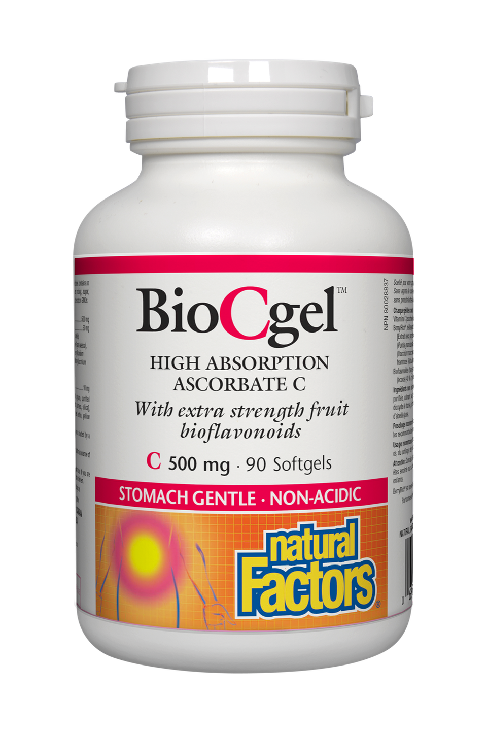 Natural Factors BioCgel 500 mg 90s