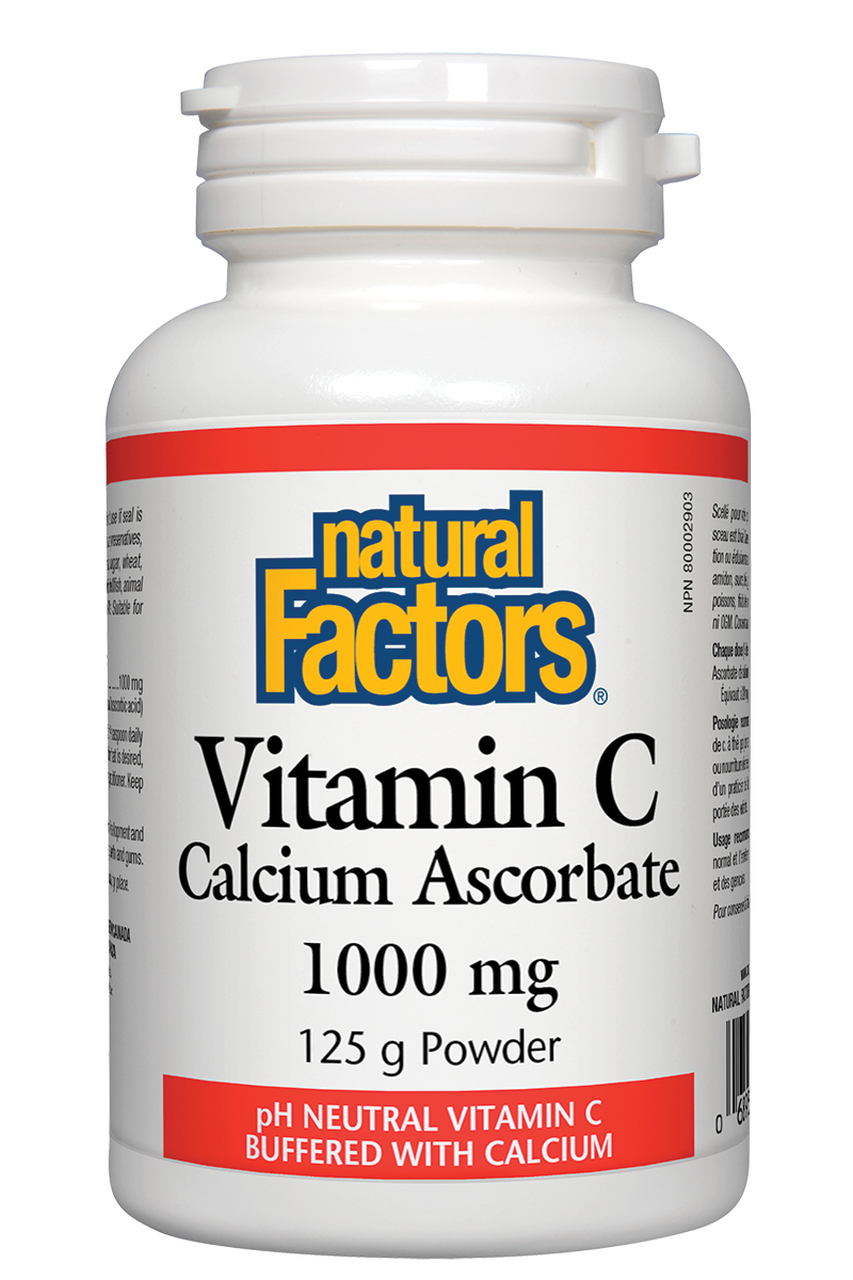Natural Factors Vitamin C Calcium Ascorbate 125g