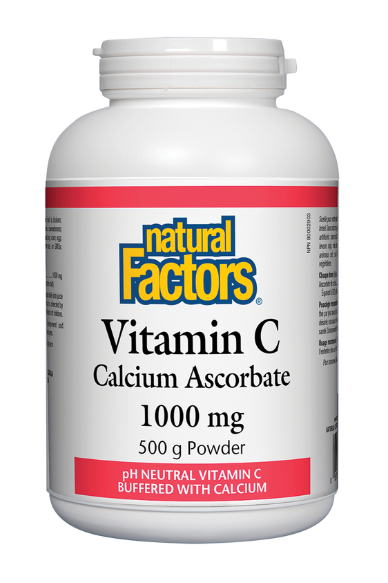 Natural Factors Vitamin C Calcium Ascorbate 500g