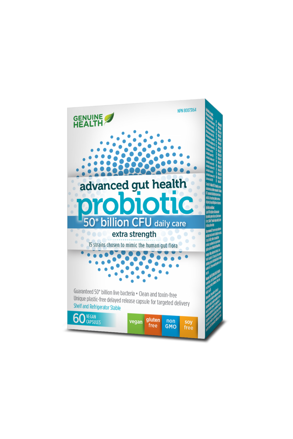 Genuine Health Advanced Gut Health Probiotic 50 Billion CFU 60s