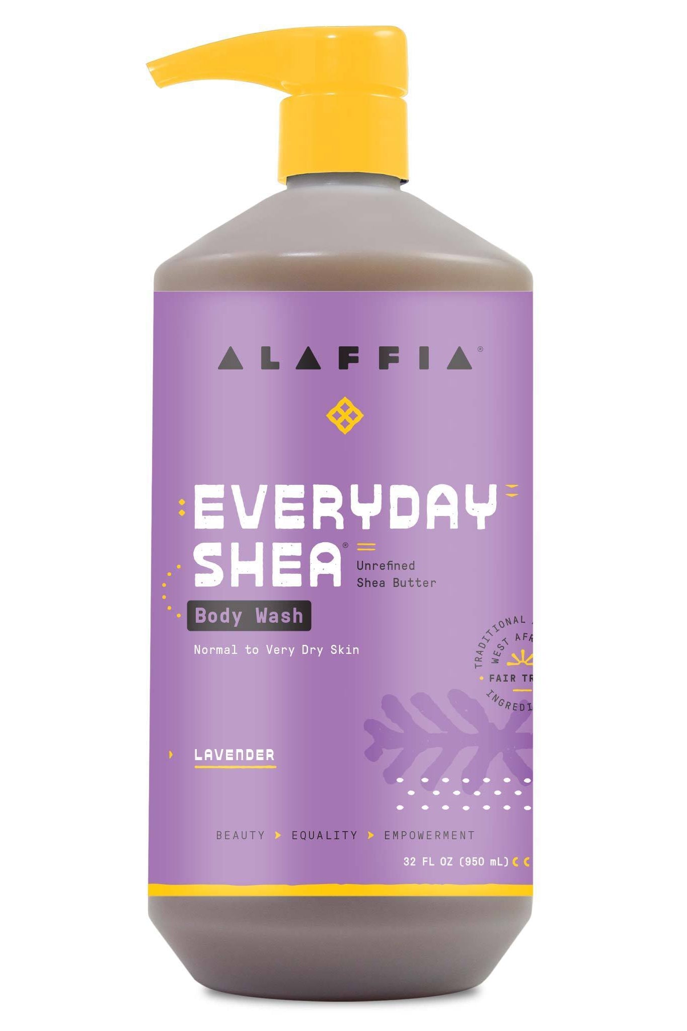 Alaffia Everyday Shea Body Wash - Lavender 950 ml