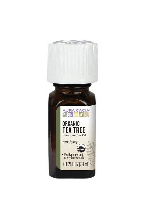 Aura Cacia Organic Tea Tree Oil 7.4ml