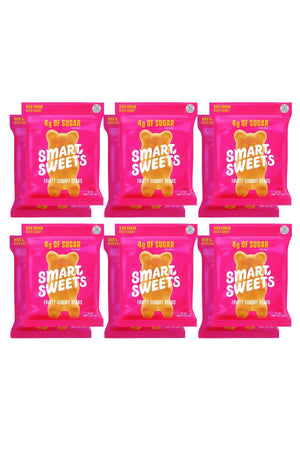 Smart Sweets Fruity Gummy Bears 50g (Case of 12)