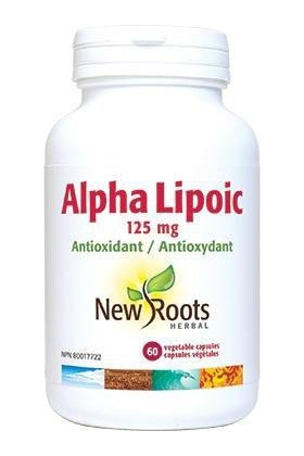 New Roots Alpha Lipoic 125mg 60s