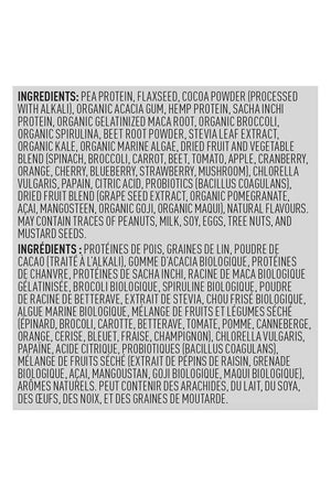 vega all-in-one vegan protein mocha flavour ingredients