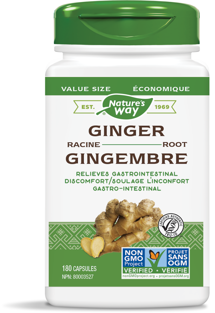 Nature's Way Ginger Root 180s