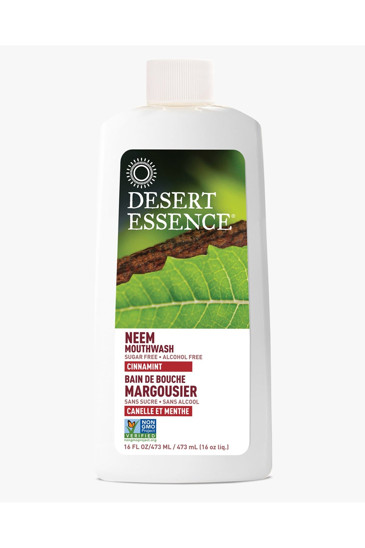 Desert Essence Neem Mouthwash Cinnamint 473ml