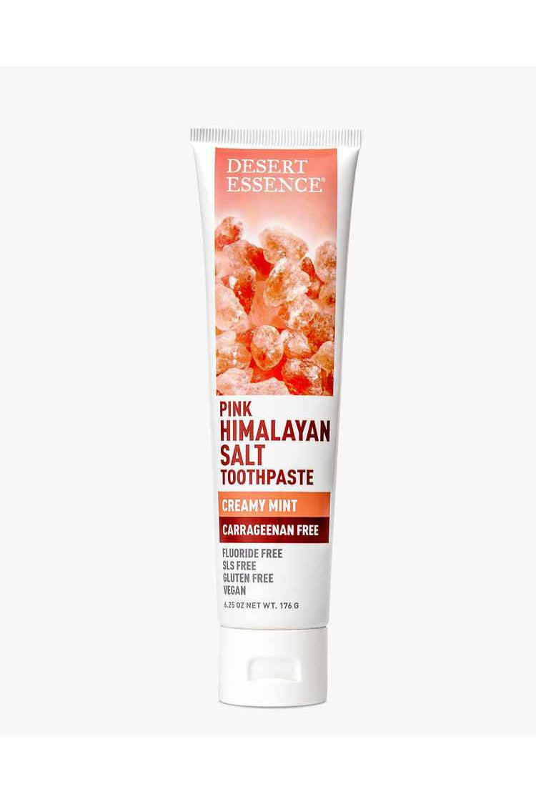 Desert Essence Pink Himalayan Salt Carrageenan Free Toothpaste 176g