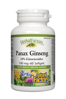 Natural Factors Panax Ginseng 60s