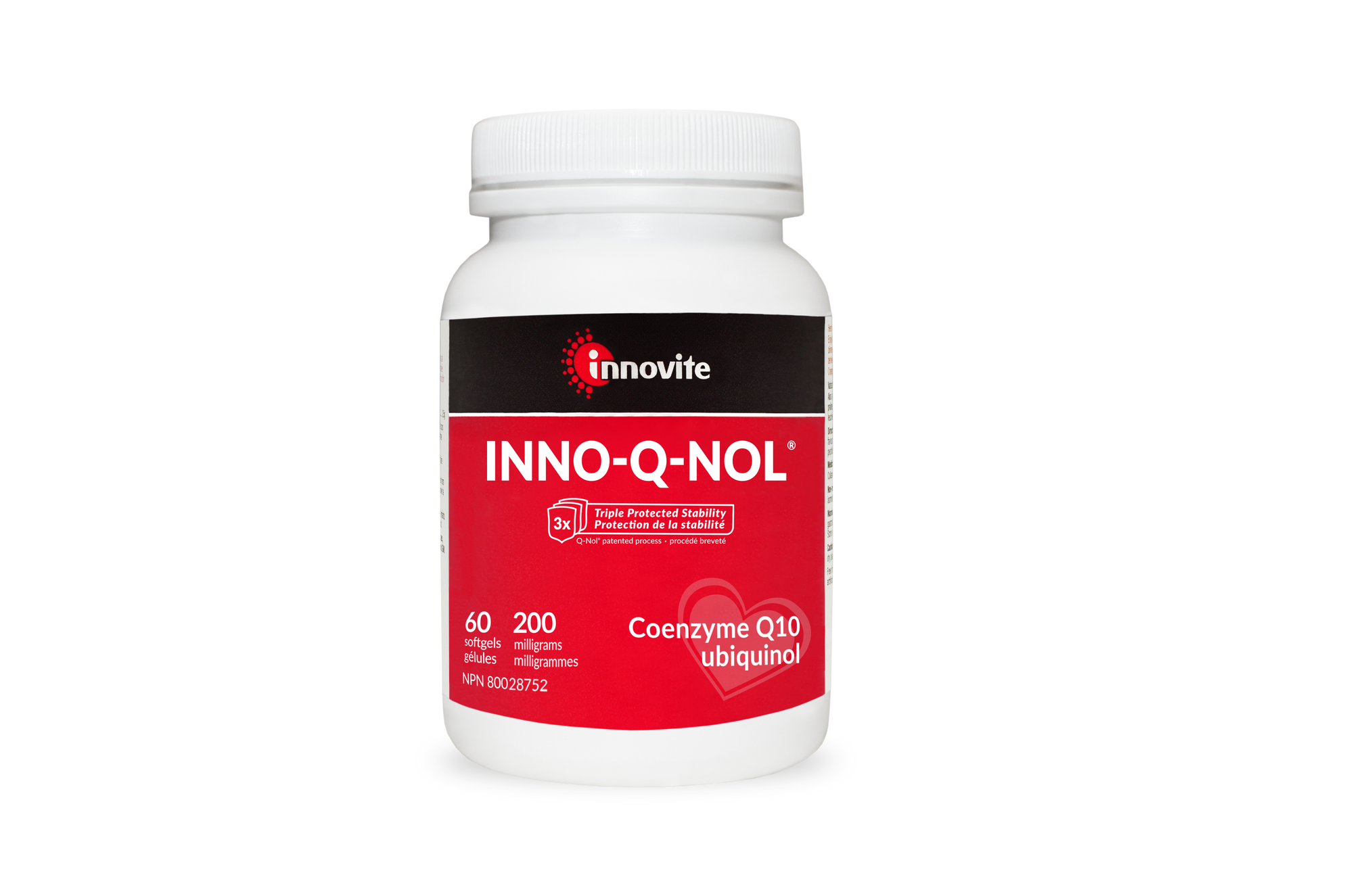 Innovite INNO-Q-NOL (CoQ10 Ubiquinol) 200mg 60s