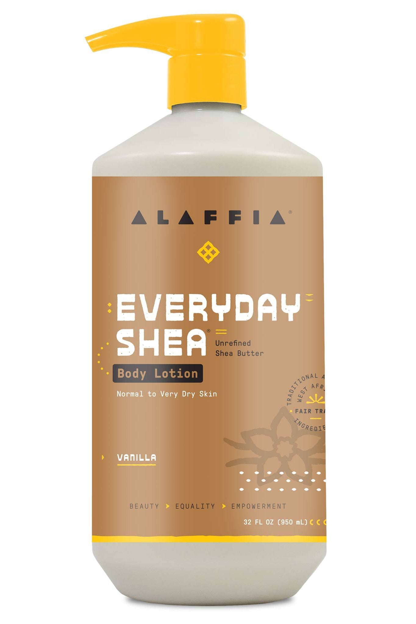 Alaffia Everyday Shea Body Lotion - Vanilla 950 ml