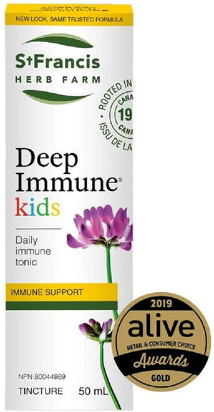 St. Francis Deep Immune For Kids 50ml - Older packaging