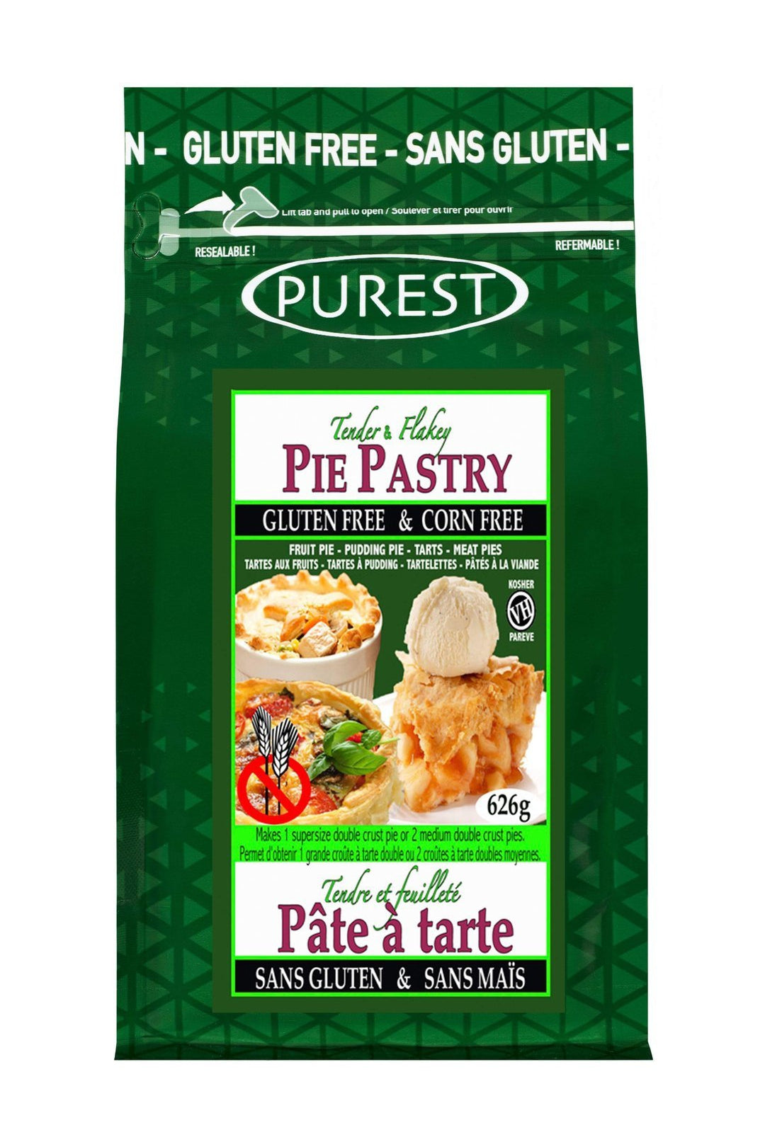 Purest Gluten-Free & Corn-Free Pie Pastry Mix 626g