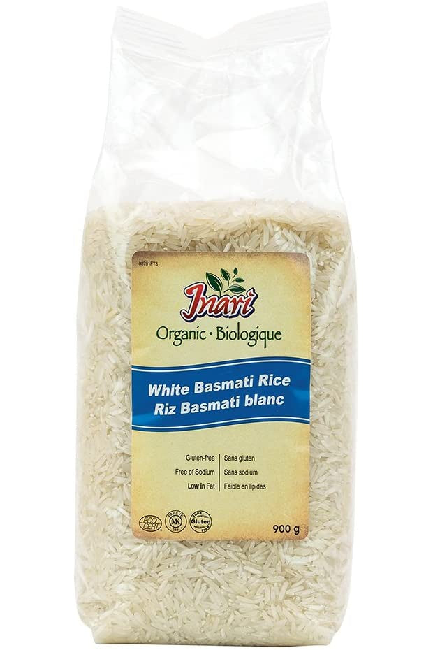 Inari Organic White Basmati Rice 900g
