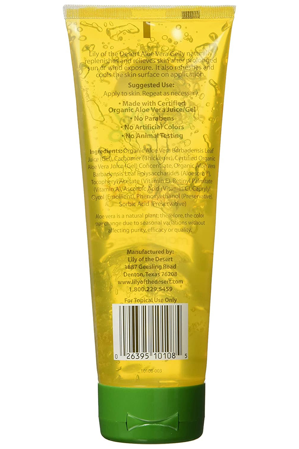 Lily of the Desert 99% Aloe Vera Gelly 228g