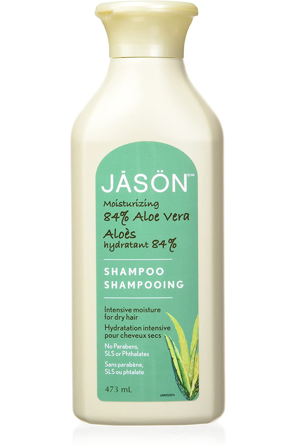 Jason Moisturizing Aloe Vera 84% Shampoo 473ml