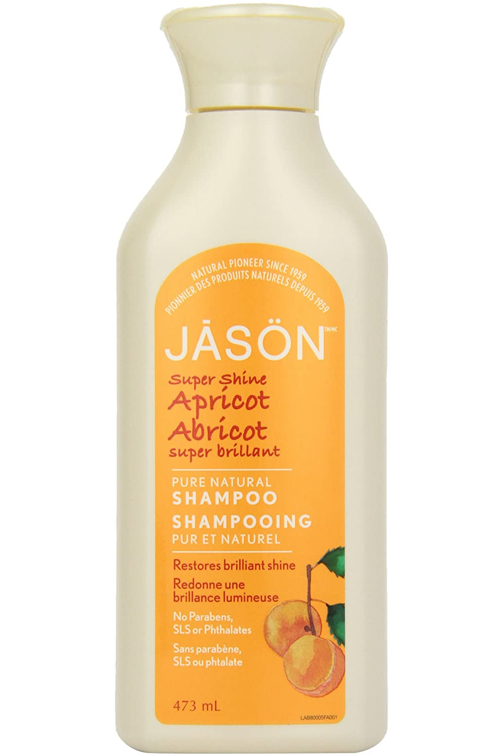 Jason Super Shine Apricot Shampoo 473ml