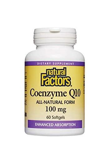 Natural Factors Coenzyme Q10 100mg 60s