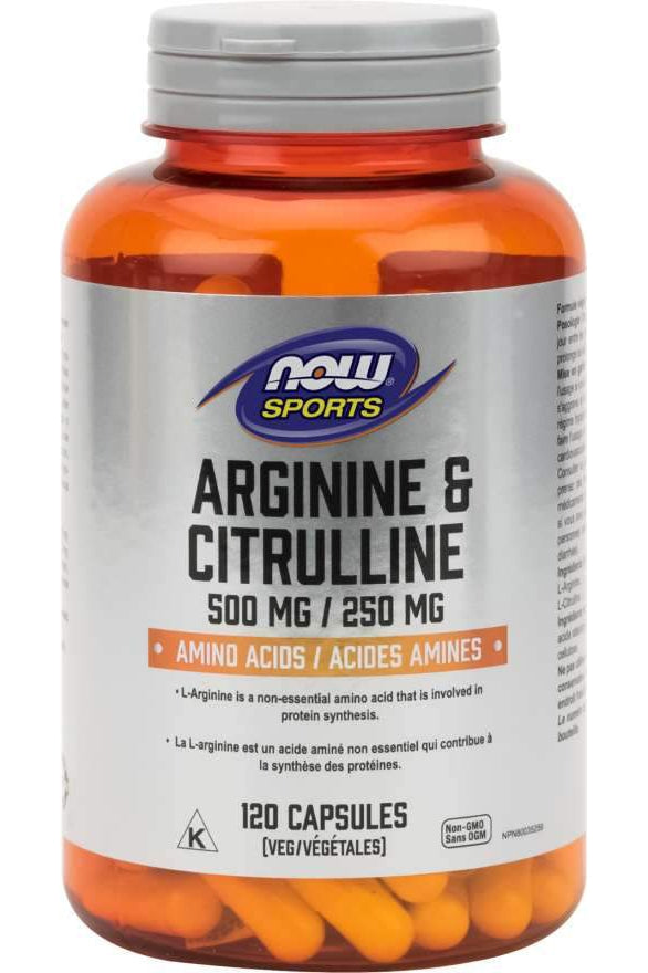 NOW Arginine & Citruline 120s