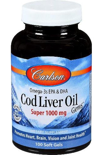 Carlson Super Cod Liver Oil 100s