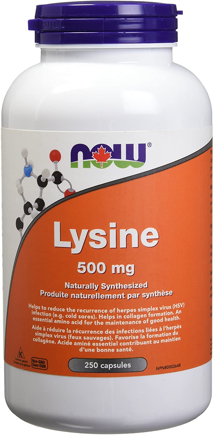 NOW L-Lysine 500mg 250s