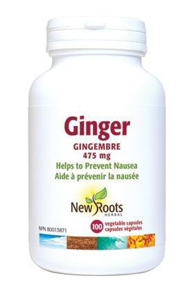 New Roots Ginger 475mg 100s
