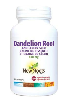 New Roots Dandelion Root & Celery Seed 100s