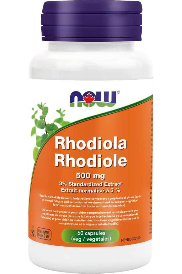 NOW Rhodiola 500mg 60s