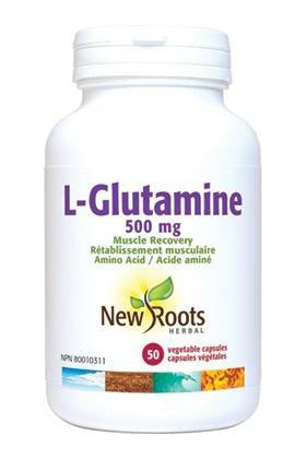 New Roots L-Glutamine 500mg 120s
