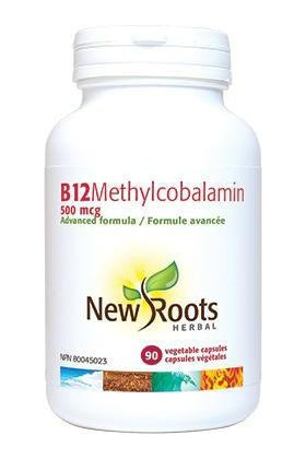 New Roots B12 Methylcobalamin 500 mcg 90s