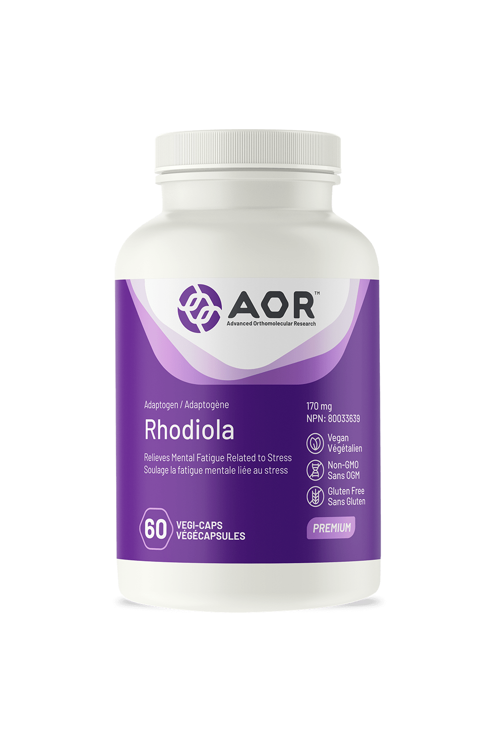 AOR Rhodiola 60s