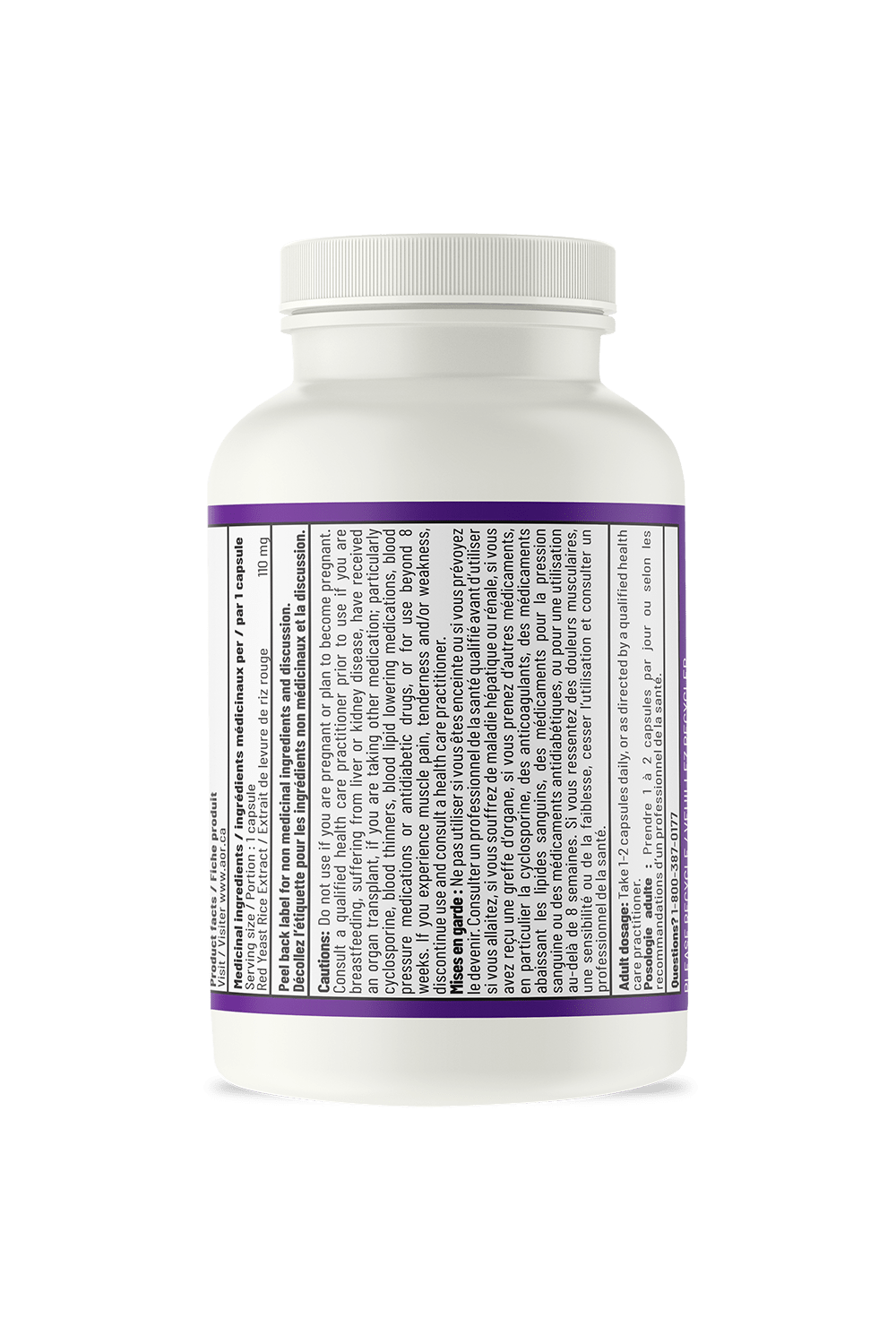 AOR Red Yeast Rice 60s