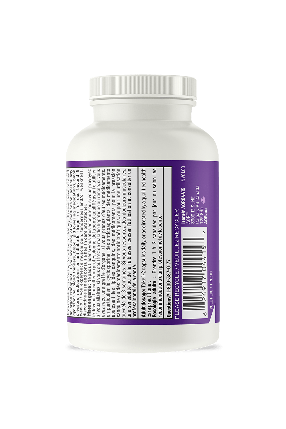 AOR Red Yeast Rice 60s