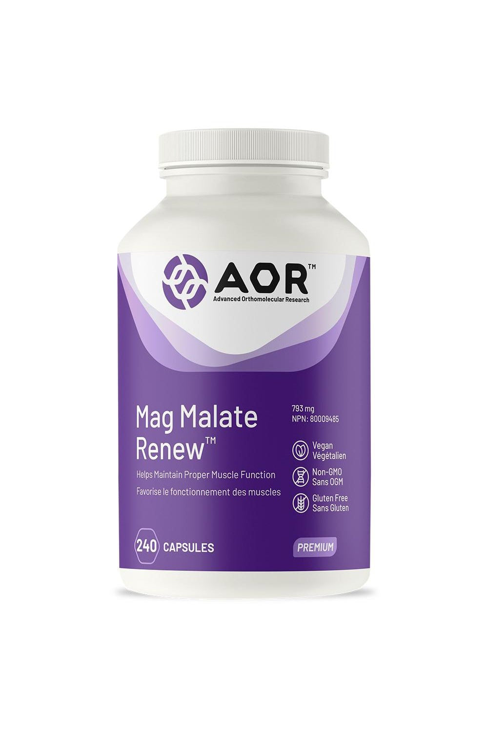 AOR Mag Malate Renew 240s