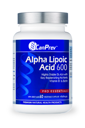 CanPrev Pro Alpha Lipoic Acid 600mg 60s