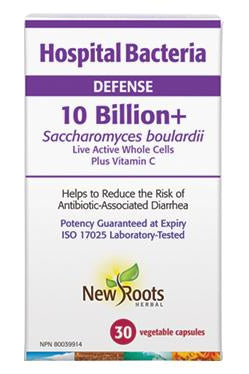 New Roots Hospital Bacteria Defense Probiotic 10 Billion+ 30s