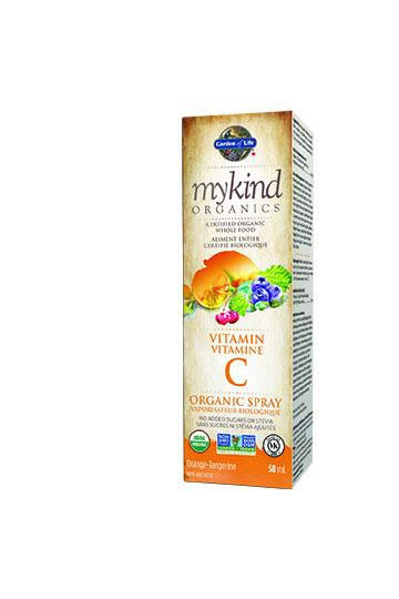 Garden of Life mykind Organics Vitamin C Spray Orange Tangerine 58ml