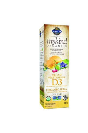 Garden of Life mykind Organics Vegan D3 Organic Spray Vanilla 58ml