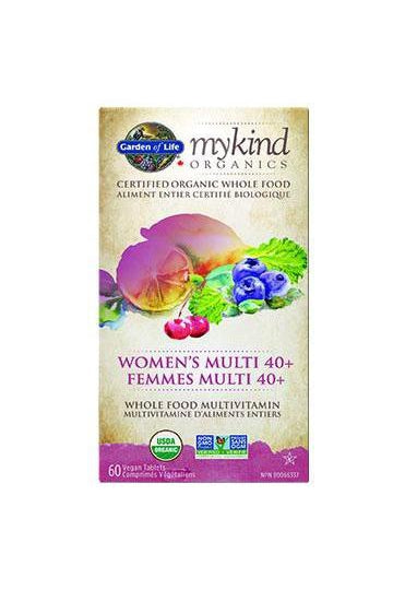 Garden of Life mykind Organics Women's Multi 40+ Multivitamin 60s
