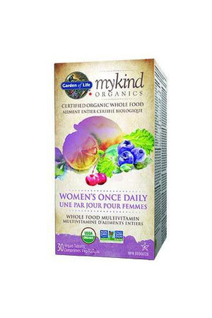 Garden of Life mykind Organics Women's Once Daily Multi 30s