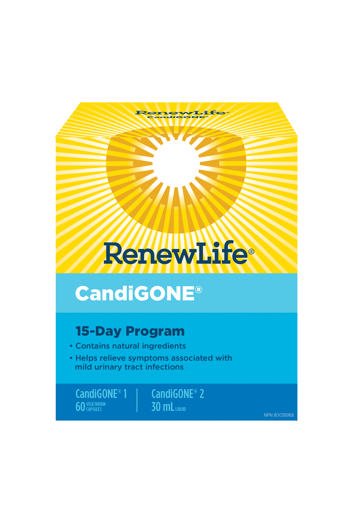 Renew Life CandiGONE 15 Day Program